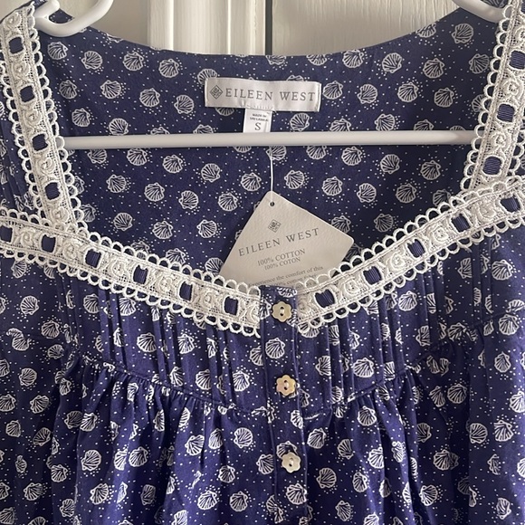 Eileen West Women's Short Chemise Sleeveless Nightgown - Picture 2 of 6